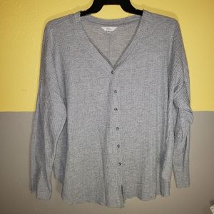 Long Sleeve Grey Top